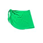 Good American  Neon Green Wrap Sarong Skirt Cover Up Women OS Photo 4