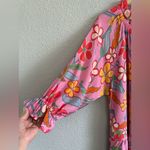 easel  Flowy Oversized‎ Midi Floral Dress Size Small EUC Photo 2