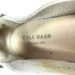 Cole Haan size 7 B 21292 grand os slip on flats sparkly taupe knit espadrille Photo 10