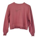 Nike Dri-fitâswoosh cropped sweatshirt size small Photo 2