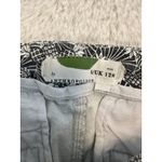 Anthropologie Bowery Pants Women's 8. 12 R White Pineapple Print Crop Photo 7