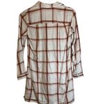 Old Navy NWT  Long Plaid Top Perfect‎ For Leggings Soft Career Office Wear Photo 1