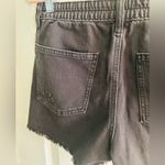 Aerie  Distressed Denim Black Shorts - Size SP Photo 3