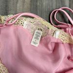 Victoria's Secret Victoria’s Secret Coquette pink lace detail satin slip dress Photo 3