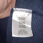 Jones New York ‎ Blue Drawstring Cowl Neck Sweater Size XL Photo 3