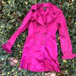 Rampage Vintage Hot Pink Double Breasted Jacket Size Small Photo 0