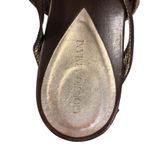 Giorgio Armani  Calf Hair tassel Sandals Flats, Size 38.5 (US size 7.5) Photo 3