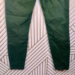 Anthropologie  Cadet Slim Utility Pants Skinny Leg Cotton Stretch Green‎ Size 26 Photo 6