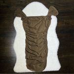 Princess Polly Brown Charvi Ruched Mesh Mini Dress Photo 6