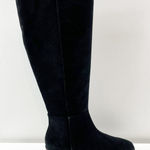 J. Jill Suede Leather Pull On Block Heel Square Toe Mid Photo 0