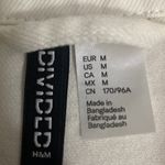 Divided by H&M women’s light cream denim crop top jacket size M Photo 5