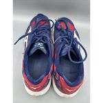 Mizuno  Womens Sneakers 9.5 Wave Lightning Volleyball Court‎ Shoes Red White Blue Photo 5