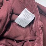 Judy Blue  Sign Me Up Tummy Control Wide Leg Cropped‎ Jeans Garment Dyed Maroon Photo 4