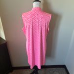 Lulus Lulu-B Womens Athletic Dress Pink Heart Print Golf Tennis Colorful Xlarge Photo 3