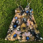 Floral Graphic Fit & Flare Mini Dress Size M Photo 0