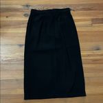 Susan Bristol Vintage Black Midi Straight Skirt Womens Size 10 Photo 3
