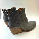 Kork-Ease KORKS Grey Leather‎ Heeled Women’s Booties Size 10M Photo 1