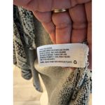 Knox Rose  Black White Textured Open-Front Cardigan Sweater Size Large Photo 7