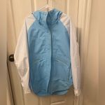 FP Movement by Free People Vibrant Blue Rain Jacket Size L Photo 3