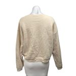 Oat Collective LOVE Women's Cream Crewneck Long Sleeve Grraphic Sweatshirt Top M Size M Photo 1