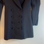 ZARA  black jacket dress. Xs Photo 5
