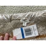 Mason & Belle  Ellie Textured Striped Sweater Cream, Brown, Yellow Size XL Photo 5