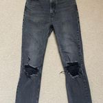 Abercrombie & Fitch Black Ripped Jeans Photo 0