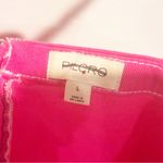 Anthropologie  Pilcro Size Large Pink The Judie Halter Denim Swing Mini Dress Photo 3
