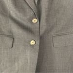 Banana Republic  womens 8 wool blend blazer dark blue suit jacket business work Photo 3