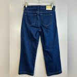 Lilly Pulitzer Aileen Blue High Rise Straight Denim Jeans Button Fly Size 0 Photo 7