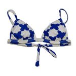 NEW Salinas M Runway Triangle Bikini Set MultiColor Palm Coconut Swim Top Bottom Blue Size M Photo 3