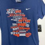 Nike NWT Women's University of Texas at El Paso Short Sleeve crewneck Tee Navy M Photo 2