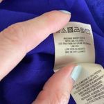 Moulinette Soeurs Anthropologie Blue Cold Shoulder Puff Sleeve Carina Dress XS Photo 12