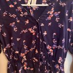 Japna Navy Blue Long Sleeve Crop Top Photo 2