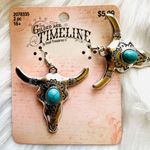 Western Earrings Silver Photo 5