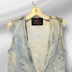 Vintage‎ Steel Jeans Denim Vest Blue Photo 1