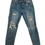 Vervet Summer Dance Paint Splattered Boyfriend Jeans, size 28 Photo 0
