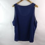 Ambiance Apparel 3X Navy Tank Top Plus Blue Photo 3