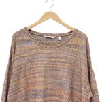 Soft Surroundings  Size 2X Multicolor Textured Knit Sweater Cotton Blend Tunic Photo 5
