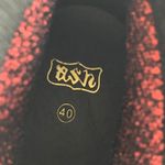 Ash Womens Ninja Sock Trainers Cashmere Tweed Knit Red Black Suede Trim Size 40 Photo 5