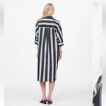 Madewell  Dolman Midi Shirtdress in Stripe Poplin Size XS Photo 2