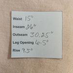 Kate & Mallory  Pink Cropped Jeans with Ruffle Hem Size 8 Pink Denim Photo 9