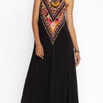 Johnny Was $465 NWOT  JADE Silk Blend NADIA Halter Floral Maxi Dress Size XS Photo 1