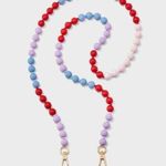 A New Day  NWT Beaded Crossbody Strap with Phone Attachment Multicolor Photo 0