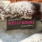 KELLI KOURI Silver Fox & Rabbit Fur Wool Poncho Size undefined Photo 4