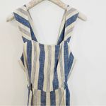 Alice + Olivia stripe Jumpsuit Cream / Blue Photo 6