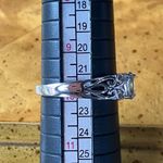 Natural Aquamarine Sterling Silver Ring Size 9.75 Photo 8