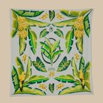 Farm Rio  Blue, Green, & Yellow Lightweight Scarf Photo 1