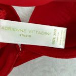 Adrienne Vittadini Studio Bra‎ Size 36B Red Plunge Push Up Mesh Accents Photo 3