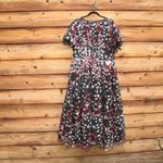 Mac Duggal  $798 EMBELLISHED BUTTERFLY TEA LENGTH A LINE DRESS 20323 Photo 5